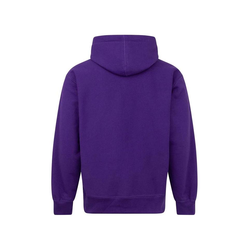 Sudadera Con Capucha Supreme Cross Box Logo Moradas | Supreme 106HK